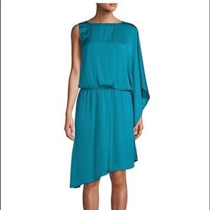 Ava & Aiden Teal off-the-shoulder dress. New!